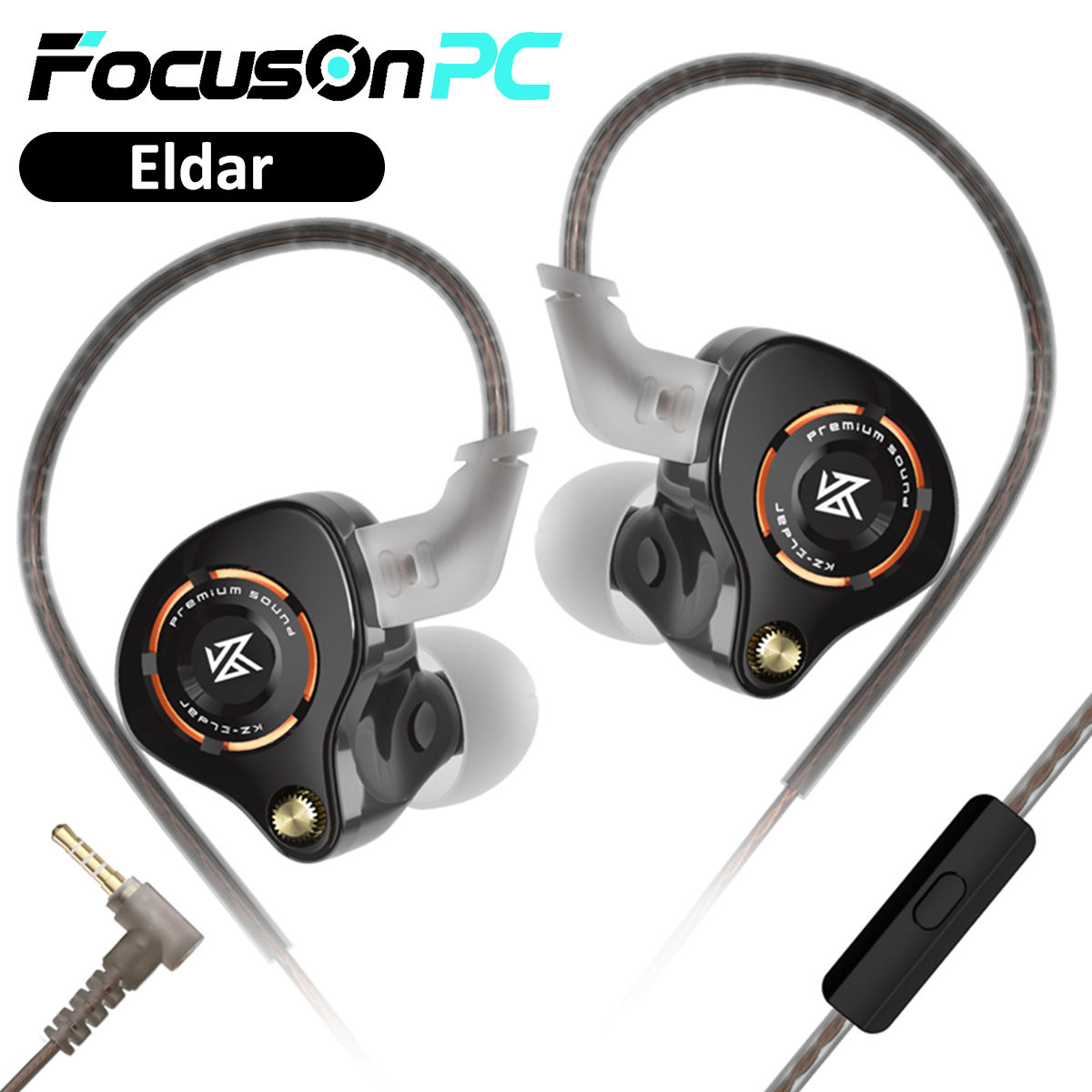 سماعات أذن سلكية FocusOnPC Eld - مراجعة Audio Music Dj وسعره