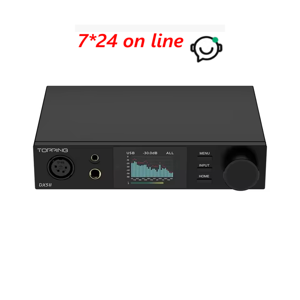 جهاز TOPPING DX5 II متكامل متو - مراجعة Headphone Amplifier Dac وسعره