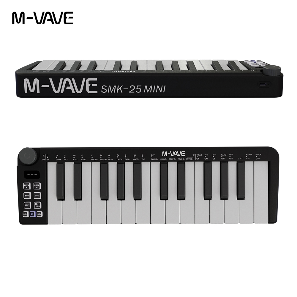 لوحة مفاتيح تحكم MIDI طراز M-V - مراجعة Midi Controller Pad وسعره