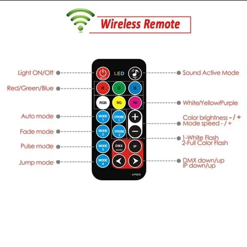 RGB أضواء مسرح تنشيط الصوت ، ج - مراجعة Audio Music Dj وسعره