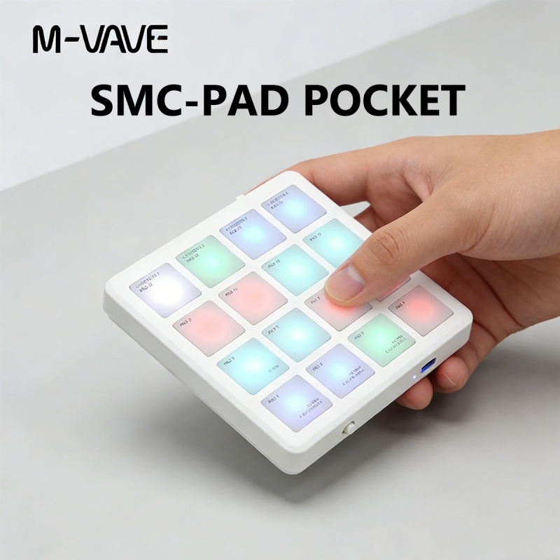 جهاز تحكم MIDI لاسلكي محمول M- - مراجعة Midi Controller Pad وسعره