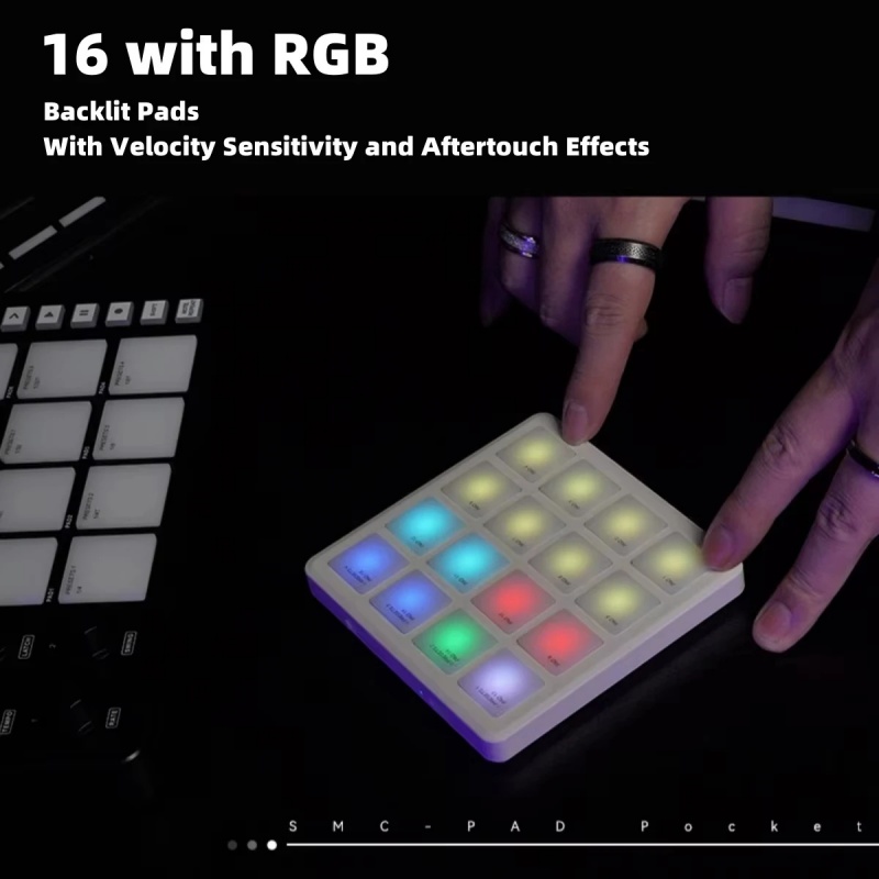 جهاز تحكم MIDI لاسلكي محمول M- - مراجعة Midi Controller Pad وسعره
